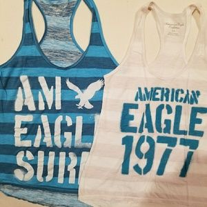 Bundle of 2 American Eagle racerback tops